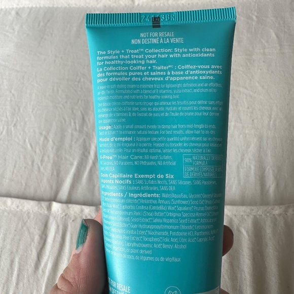 Briogeo Style + Treat Yuzu + Plum Oil Air Dry Hair Styling Cream Brand New Full - Picture 2 of 3